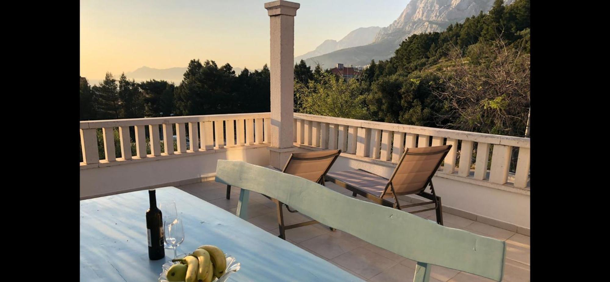 Villa Luce Mit Pool Makarska Exteriör bild